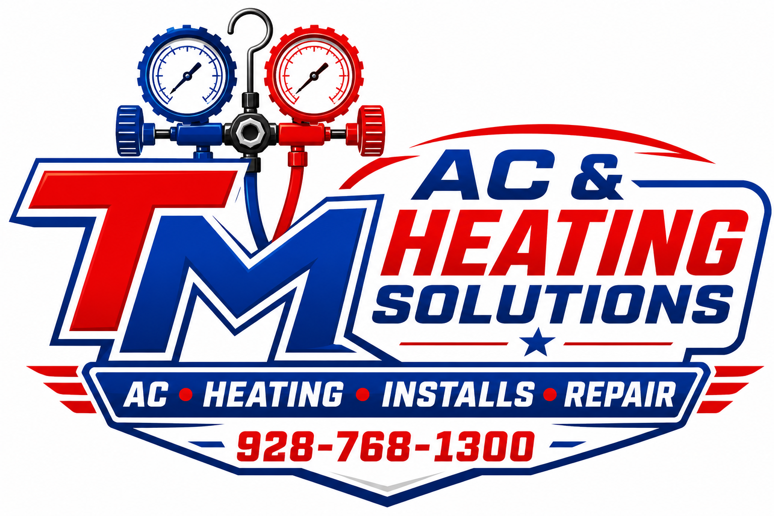 TM AC & Heating Solutions logo